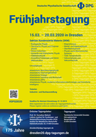 Tagungsplakat Dresden 2020